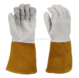 Gants de soudage en daim noir, manchette en daim, gant de soudage Tig, soudeur à l'argon - Product Image 1