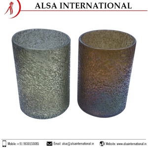 เชิงเทียนแบบแก้วสำหรับตกแต่งบ้านเชิงเทียนโคมไฟและขวดโหลเทียนจากอินเดีย - Product Image 3