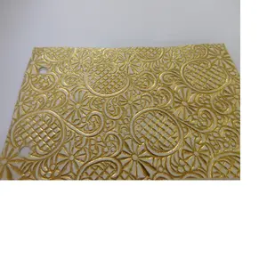 metallic embossed handmade papers in sheet size of 56*76 cm suitable for art and crafts, wedding cards, wedding stationers