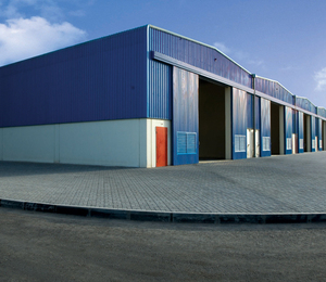 Conception de hangar industriel, structure en acier préfabriquée moderne, entrepôt de <span class=keywords><strong>grande</strong></span> taille par la marque - Product Image 4