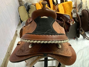 Silla de Montar Occidental de Cuero Indio de Alta Calidad al Mejor Precio con Logotipo y Tamaño Personalizados - Product Image 5