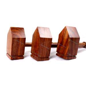 Marteau en cuivre OEM personnalisable en bois Regalia maçonnique pour projets de bricolage - Product Image 6