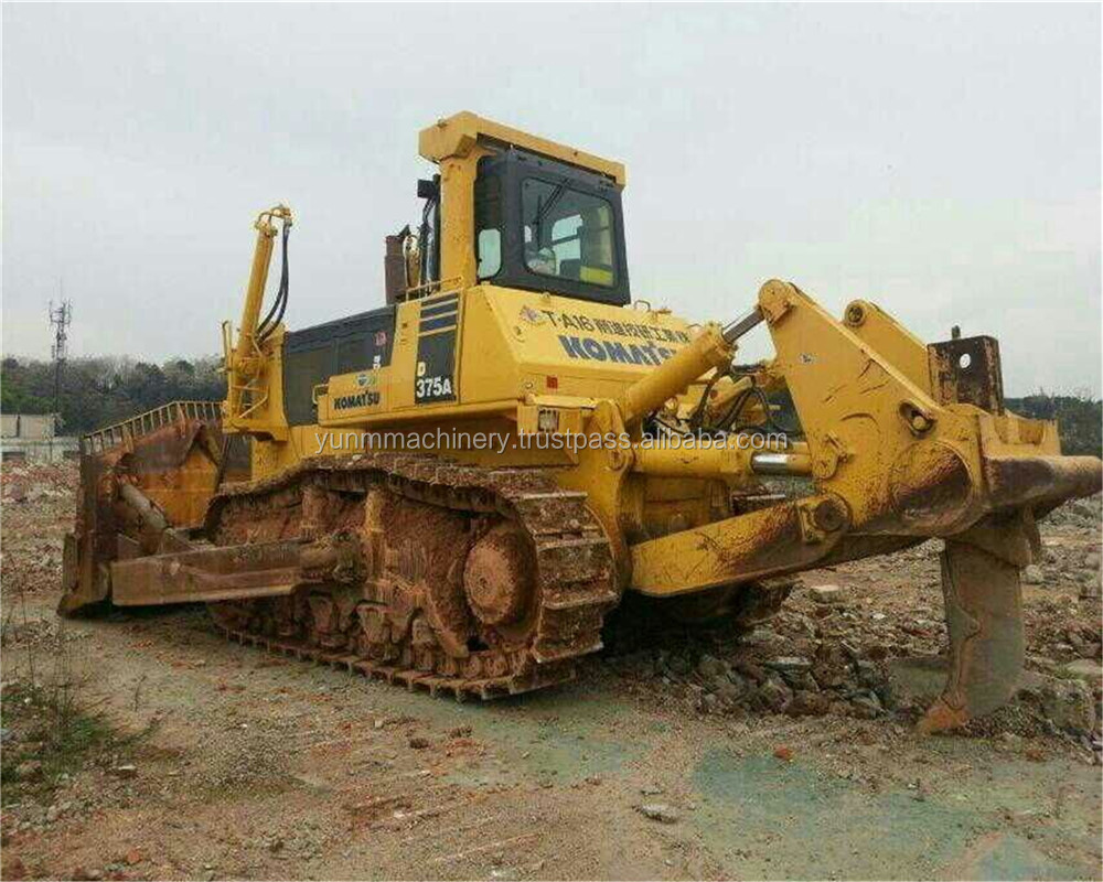 ประสิทธิภาพที่ดีใช้รถปราบดิน Komatsu D375A