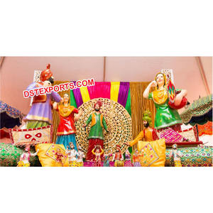 Wuhuaiti — Statue de Culture punk jadéi en Fiber, ensemble de scène, pour le mariage, jadéi - Product Image 1