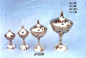 Mirror Polished Brass Butter Pot Style <b>Incense</b> <b>Holder</b> for <b>Sticks</b> Brass <b>Incense</b> <b>Holder</b> Metal Agardan Brass <b>Incense</b> <b>Holder</b> - Product Image 6