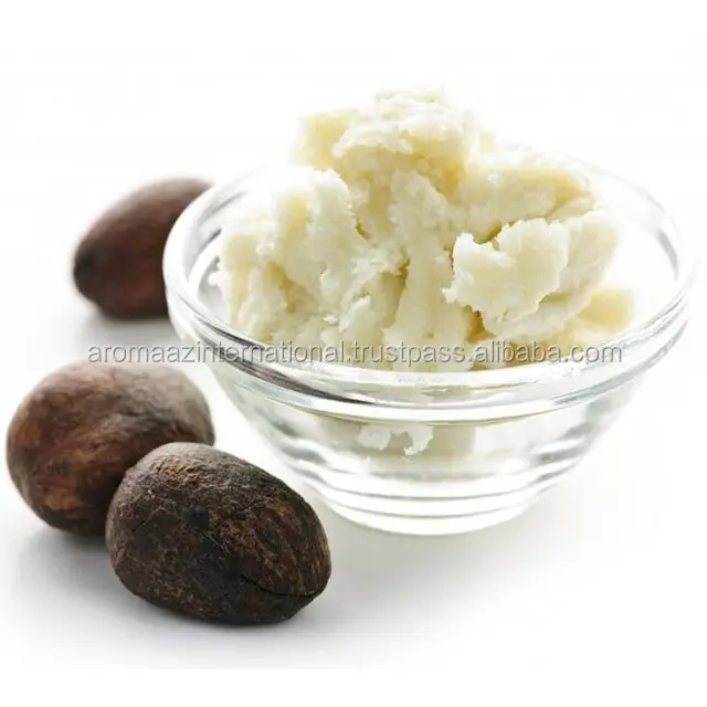 100% Alami Dingin Ditekan Mentah Afrika Shea Butter Kosmetik Grade Tidak Dimurnikan Mentega Tubuh Grosir dengan Harga Grosir