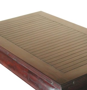Mesa de centro de madera maciza, muebles de teca para interiores - Product Image 2