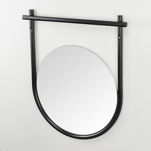 ท่อกลมติดผนังกระจกสี่เหลี่ยมผืนผ้าพร้อมตะขอรูปทรง3 S - Product Image 4