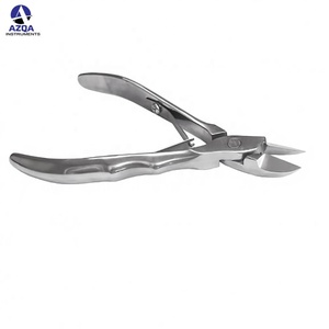 Cortaúñas Profesional de Acero Inoxidable con Doble Resorte y Cuchillas Delgadas para Uso en Salón de Belleza y Manicura - Product Image 2