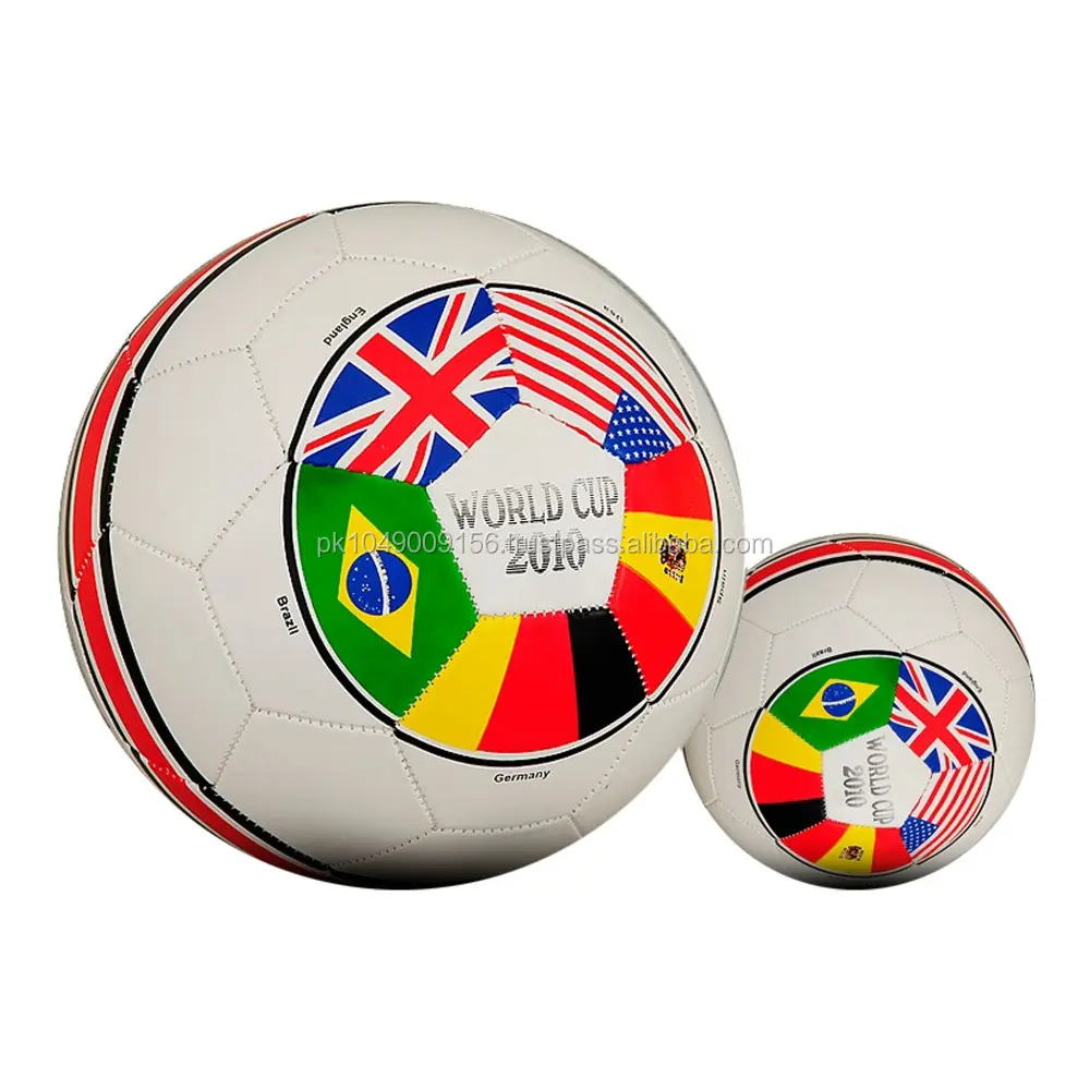 Profesional de alta calidad nuevo diseño ligero máquina puntada balones de fútbol tamaño personalizado máquina puntada balones de fútbol