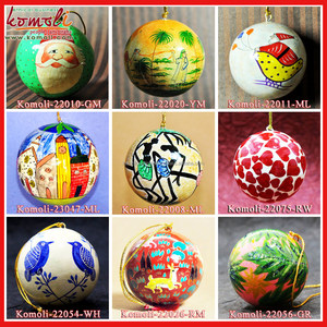 Adornos de bolas de adorno de Navidad hechos a mano de Dance of Tanzanian, venta al por mayor - Product Image 3