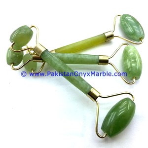 BONNES AFFAIRES ROLLER DE MASSAGE FACIAL ONYX FACE SPA MASSAGER ROLLER FACIAL EN JADE ONYX ROLLERS FACIAL Amincissement du visage - Product Image 2