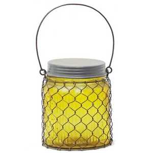 Antique Design Home Christmas Decoration New <b>Outdoor</b> Filigree <b>Candle</b> <b>Lantern</b> with Glass Handmade Metal and Iron New Style Ins - Product Image 4