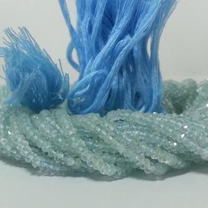 ลูกปัดหินอัญมณีสีฟ้าธรรมชาติขนาด4มม. สำหรับผู้ค้าขายส่งจากผู้ผลิตออนไลน์ - Product Image 1