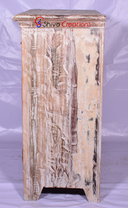 Meuble de rangement vintage en bois massif meubles de maison de récupération pour une utilisation intérieure pour le salon vente en gros - Product Image 4