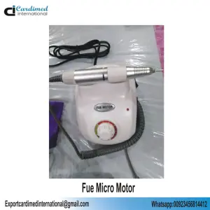 Micromotor FUE / Soporte para Punzón de Trasplante Capilar Ce PK Soporte Técnico en Línea 2 Años Cardimed Intl Clase I - Product Image 1
