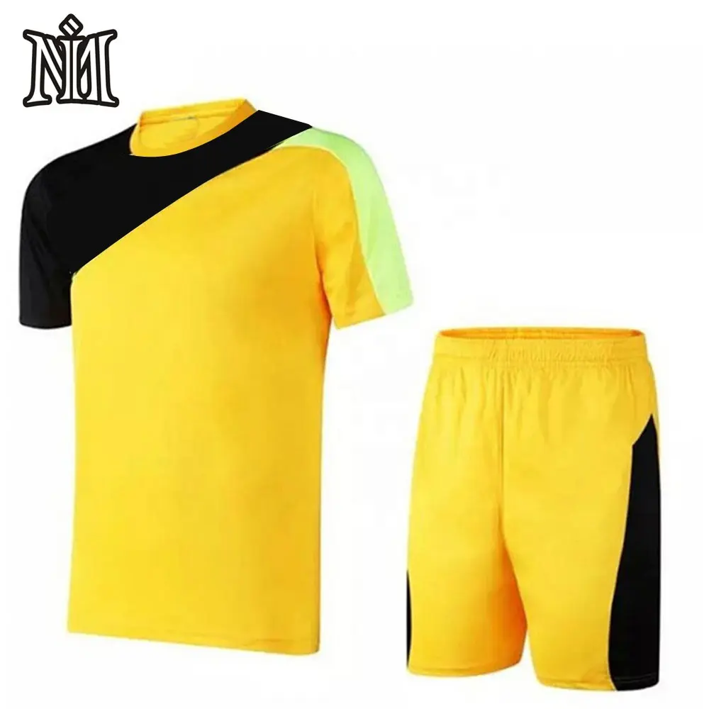 Fußball uniformen für Mannschafts trikot Set Fußball bekleidung für Herren Sport bekleidung Brasilien Benutzer definiertes Logo Drucken Benutzer definierte Farbe Aus gezeichnet