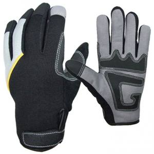 Guantes de Seguridad Resistentes a Impactos y Vibraciones para Trabajos Mecánicos, Construcción, Mantenimiento Industrial y Herramientas Pesadas - Product Image 6