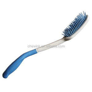 Cepillo de Mango Largo Personalizable de PP+TPR (36 cm, Longitud de la Cerdas de 1 Pulgada) para Limpieza por Living Aids, Soporte OEM - Product Image 1