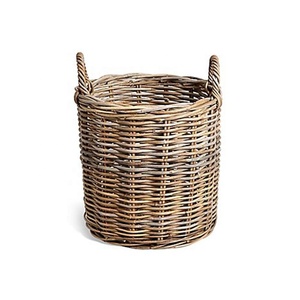 Modern Style Kubu Grey <b>Rattan</b> Loudry <b>Storage</b> Basket Natural <b>Rattan</b> Home Furniture Wholesale Product - Product Image 3