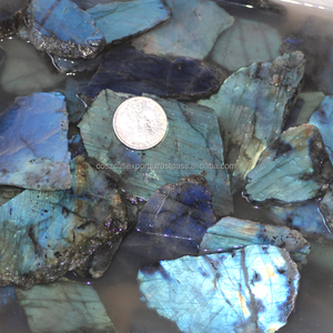 อัญมณีดิบจากธรรมชาติมาดากัสการ์หลวม chrysoprase labradorite หยาบจากโลก - Product Image 3