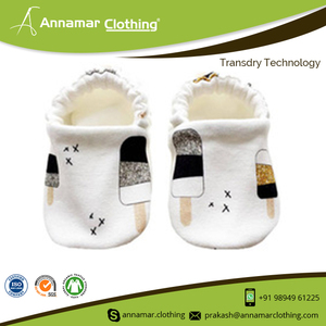 Chaussons pour bébé, semelles souples, 100% coton biologique, vente en gros, fabricant allemand, bonne qualité, 2018 - Product Image 3