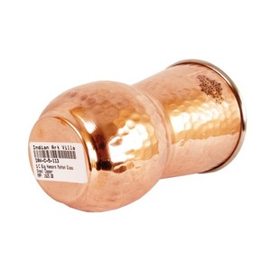 แก้วทัมเบลอร์ดีไซน์แบบทุบทำจากทองแดงทำจากเหล็กบริสุทธิ์สำหรับจัดเก็บและดื่ม - Product Image 3