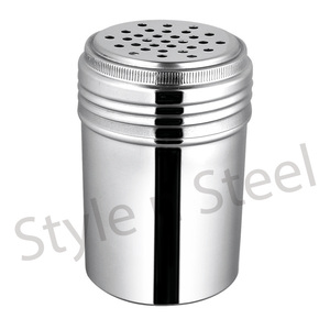 Draga de especias de acero inoxidable de 7 cm de alta calidad Draga de hotel de metal única para venta al por mayor - Product Image 1