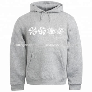 Sweat-shirt à capuche en molleton tricoté 100% coton personnalisé, style d'hiver brossé, anti-rétrécissement, anti-plis - Product Image 6