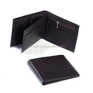 New Design RFID Blocking Mens <b>Leather</b> Wallet, Customized Wallet for Mens, Cowhide <b>Leather</b> Wallets - Product Image 1