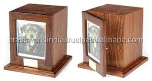 โกศเผาไม้ Raku โดย Brassworld อินเดีย - Product Image 6