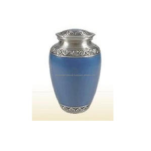 Super Quality Indian Wholesale Gold Classic <b>Keepsake</b> Cremation Urns With Pewter Finished Neck With Low Prices - Product Image 6