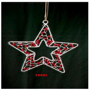 Nuevo diseño moderno estándar decorativo Navidad colgando bellamente cuentas - Product Image 2