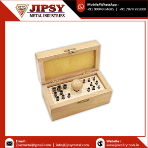 Caja para Joyería con Engaste de Bisel y 18 Punzones para Herramientas y Equipos de Joyería - Product Image 2