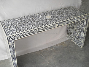 Mesa de Consol U con incrustaciones de hueso - Product Image 3