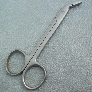 Tijeras universales para cortar ligaduras y alambres de laboratorio dental, 12 cm (4.7 pulgadas), para uso clínico - Product Image 5