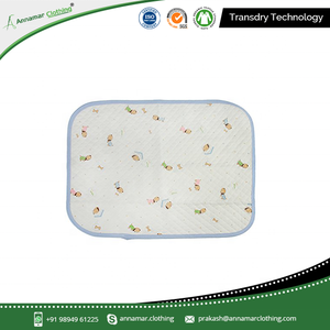 Alfombrilla portátil plegable de algodón Transdry para cambiar pañales de bebé al por mayor - Product Image 2