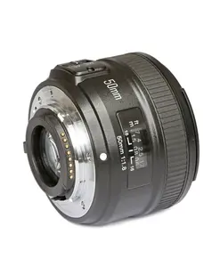 Objectif autofocus à grande ouverture YONGNUO YN 50mm YN50mm F1.8 pour appareils <span class=keywords><strong>photo</strong></span> reflex numériques D800 D300 D700 D3200 D3300 <span class=keywords><strong>D5100</strong></span> D5200 D5300 - Product Image 1