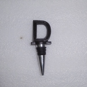 Fermeture de bouteille en forme de lettres alphanumériques en métal, haute qualité, vente en gros - Product Image 4