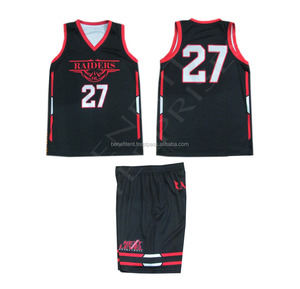 Uniforme de basket-ball personnalisé 2023 avec logo, impression par sublimation professionnelle, vêtements de sport respirants en polyester, taille plus pour adultes - Product Image 1
