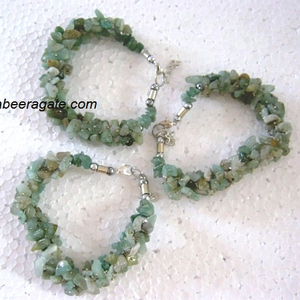ขายส่งสีเขียว Aventurine สร้อยข้อมือขายส่งหินสีเขียวสร้อยข้อมือขายส่งราคาถูกกำไล2020 - Product Image 1