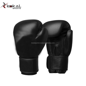 Gants de boxe en cuir avec logo personnalisé - Product Image 2