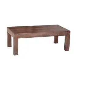 Großhandel Holztisch Top Room Desk Modernes Design Günstiger Esstisch aus Holz mit natürlichem und poliertem