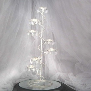 Candelabre de mariage au design magnifique, en métal de qualité supérieure, porte-bougie pour la décoration de la maison et des hôtels au prix le plus bas - Product Image 1