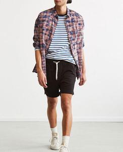 2026 <b>Men's</b> Cotton Breathable <b>Fleece</b> Bermuda <b>Shorts</b> New Stylish Wholesale Custom Summer <b>Shorts</b> Fashionable OEM Design - Product Image 3