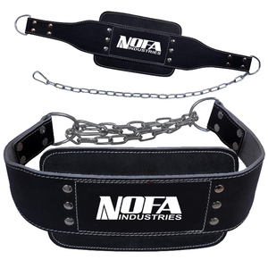 Ceinture de musculation en cuir Nofa NI-0060 en gros avec logo personnalisé, tailles XS-XXL pour l'haltérophilie et les gants de sport - Product Image 2