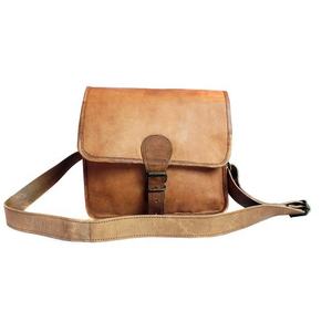 Wholesale Genuine Leather Handmade Crossbody Sling Messenger <b>Bags</b> Large Capacity <b>Laptop</b> Office Saddle Shoulder <b>Bags</b> Casual Style - Product Image 1