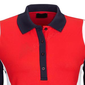 OEM personnalisé t shirt impression femme imprimé polo t shirt impression machine t chemises Dames polo t-shirt - Product Image 3