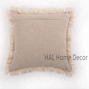 Floral Embroidered Designer <b>Cushion</b> Cover Indian Decorative Pillow Cases Square Custom Pillow Cover - Product Image 5