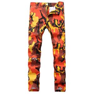 Moda personalizada multi color cargo Pantalones - Product Image 3